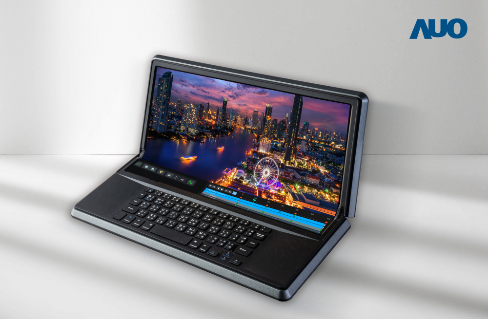 世界杯官方端网站登录入口14.6吋Micro LED折迭显示屏幕，搭配半径4mm的弯折绞炼，以及高画素、高亮度、高对比度的显示技术特点，即便在大视角下仍保有绝佳色相与亮度