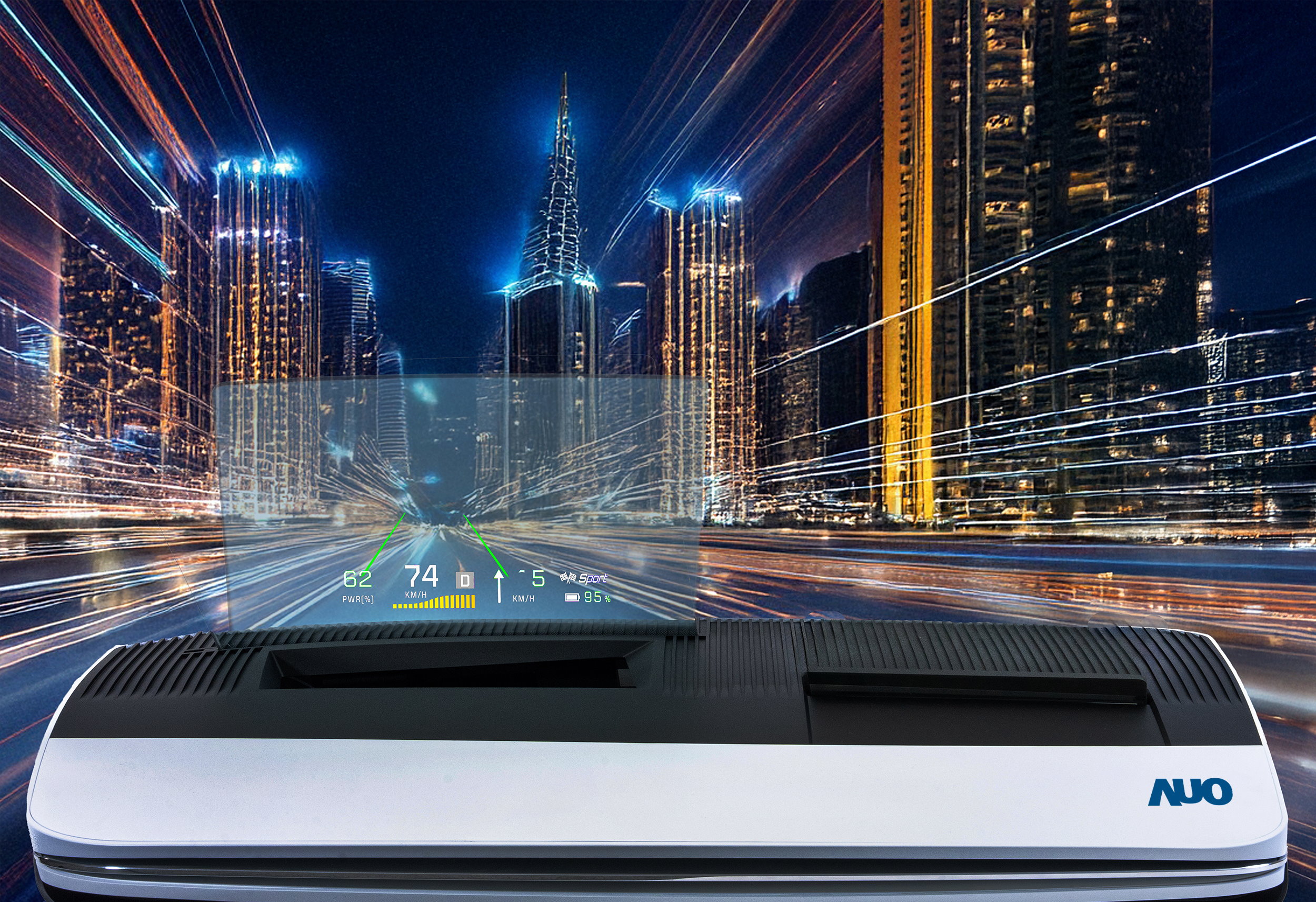 友達推出13吋Micro LED抬頭顯示器，提供高入眼亮度、高色彩飽和度的顯示品質，在陽光下或黑暗中都清晰可見，並利用Micro LED模組體積小的優勢，解決車用空間有限的痛點