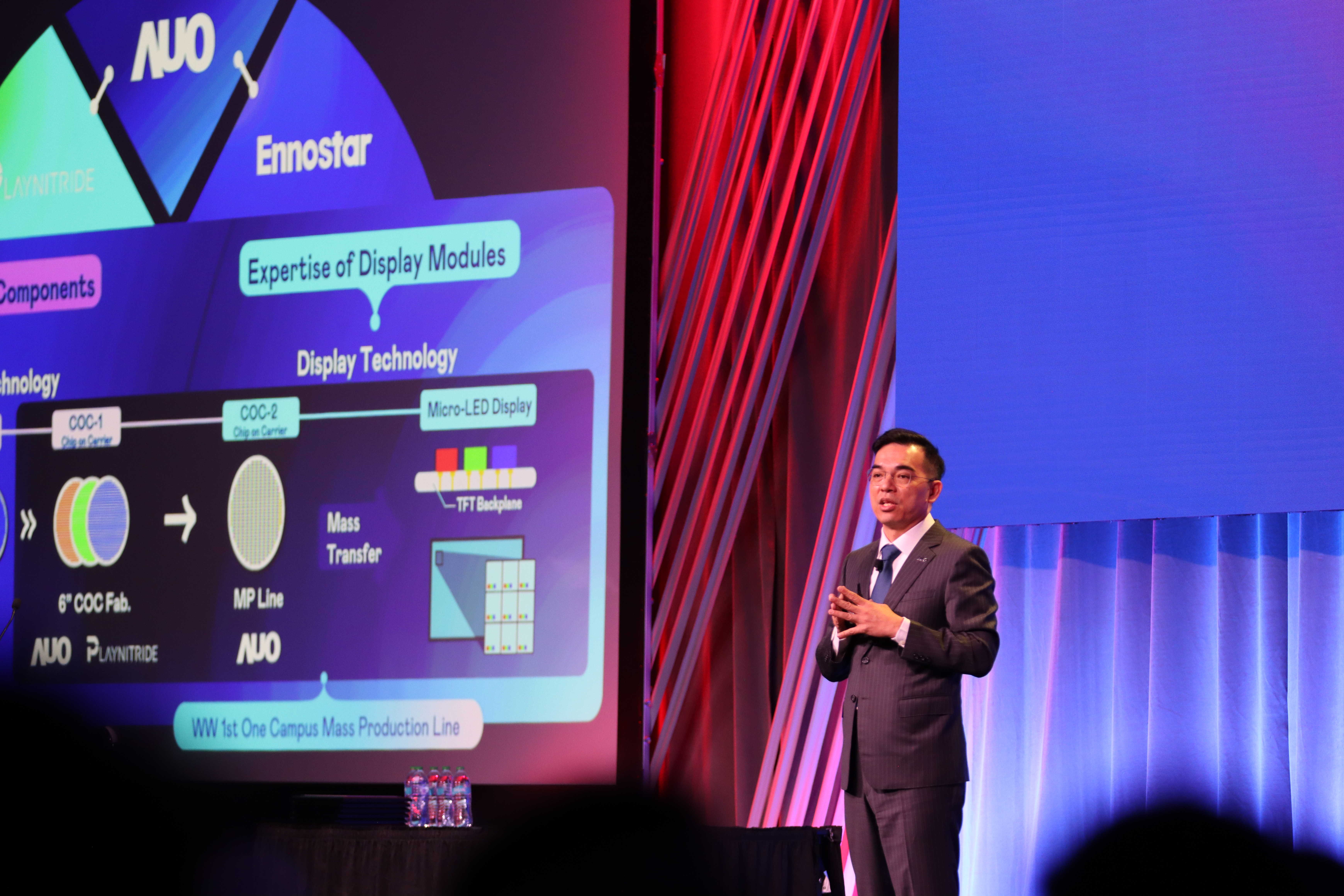 2025 SID显示周登场，世界杯官方端网站登录入口光电执行长暨总经理柯富仁博士以〝Redefining Displays: Inspiring New Possibilities〞发表主题演说，带领世界杯官方端网站登录入口以智能显示解决方案先驱，透过AI赋能，重塑显示的视觉创新体验
