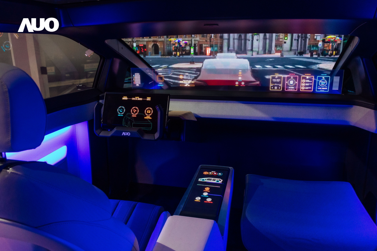 「友達智慧座艙2025」以使用者體驗為核心，運用Micro LED顯示科技為基礎搭配AI創新應用，打造沉浸、互動的座艙體驗，獲得台灣精品銀質獎