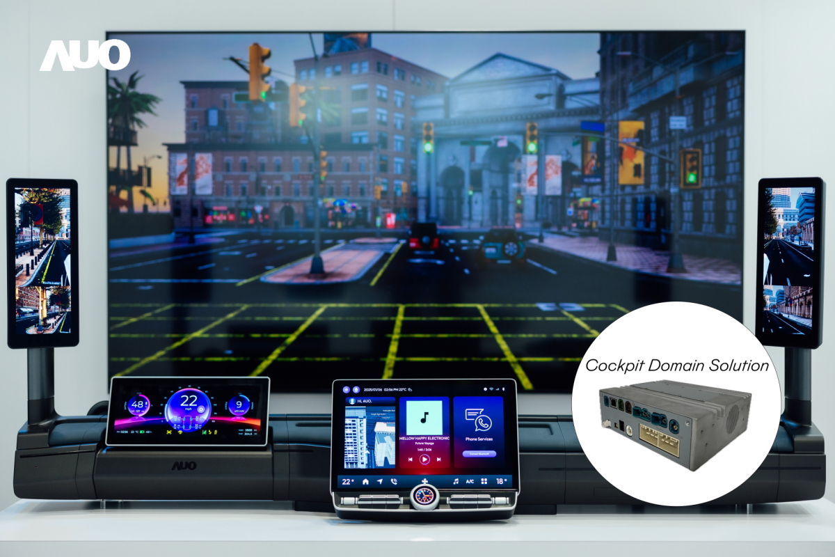 友達「智慧座艙域控解決方案」可做為車內運算的核心平台，驅動創新人機介面與豐富的座艙應用，獲得台灣精品標誌肯定