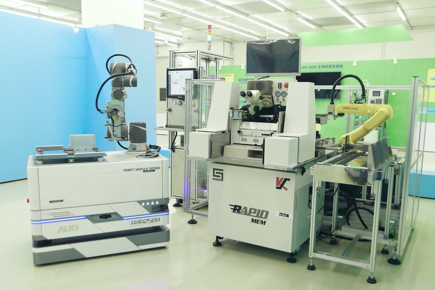 友達數位攜手半導體設備大廠K&S及夥伴樂宇精密，針對半導體封裝場域痛點，提供iAMHS一站式解決方案，創造產能提升至少10%的效益